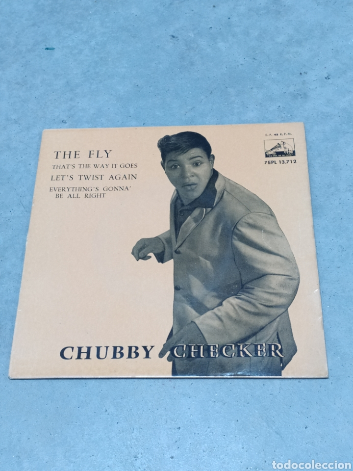 Discos de vinilo: CHUBBY CHECKER * THE FLY +3 * EP ESPA&Ntilde;A 1962 ODEON - Foto 1