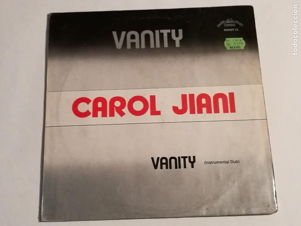 Discos de vinilo: Carol Jiani - Vanity - 1985 - Foto 1