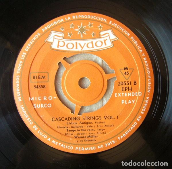 Discos de vinilo: Cascading Strings - Vol. 1 - Werner M&uuml;ller Und Sein Orchester - Foto 2