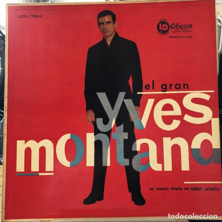Discos de vinilo: LP de Yves Montand a&ntilde;o 1959 - Foto 1