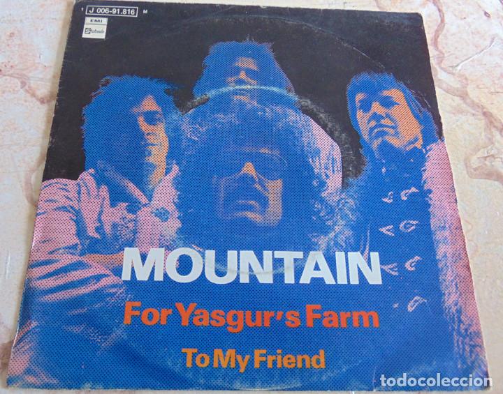 Discos de vinilo: Mountain &lrm;&ndash; For Yasgurs Farm - SINGLE 1970 - Foto 1