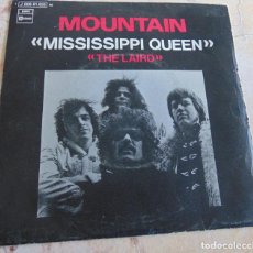 Discos de vinilo: MOUNTAIN – MISSISSIPPI QUEEN - SINGLE 1970