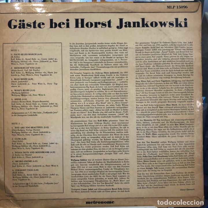 Discos de vinilo: LP alem&aacute;n de Horst Jankowski a&ntilde;o 1962 - Foto 2