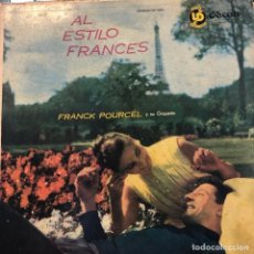 Discos de vinilo: LP ARGENTINO DE FRANCK POURCEL Y SU GRAN ORQUESTA AÑO 1958