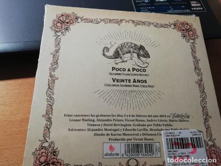 Discos de vinilo: RAR SINGLE 7&rdquo;. MARLANGO. POCO A POCO. PRECINTADO. SEALED. - Foto 2