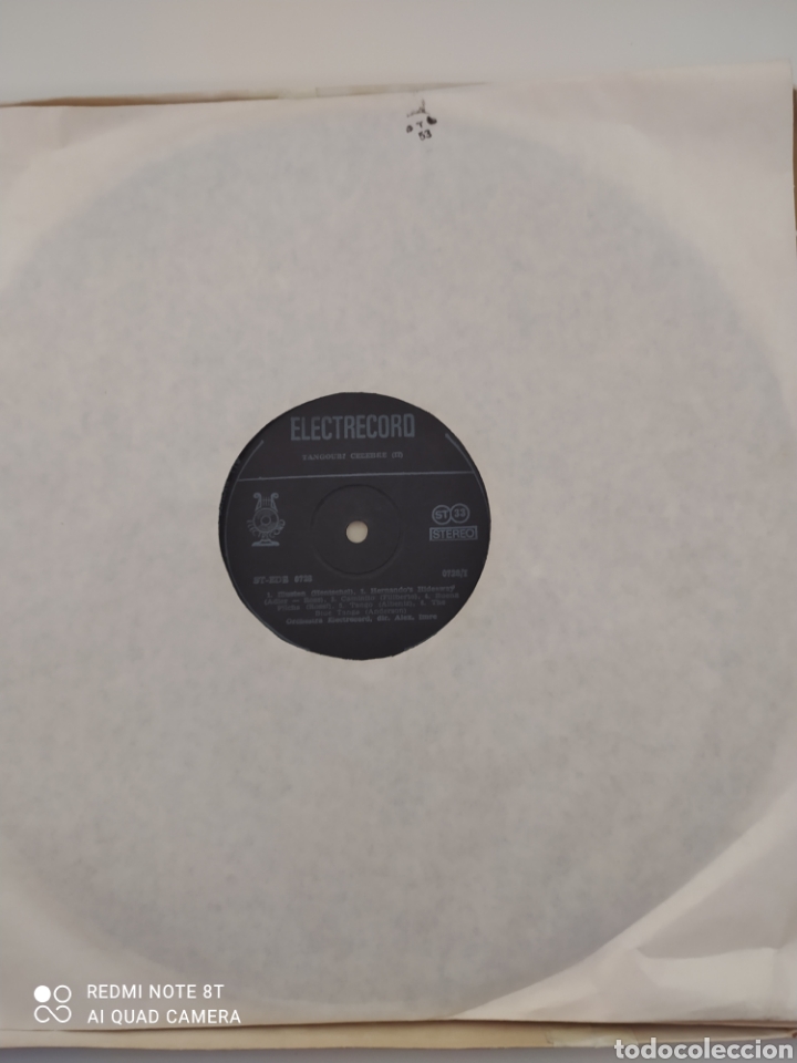 Discos de vinilo: FAMOUS TANGOS C&Eacute;LEBRE ELECTROCORD - Foto 3