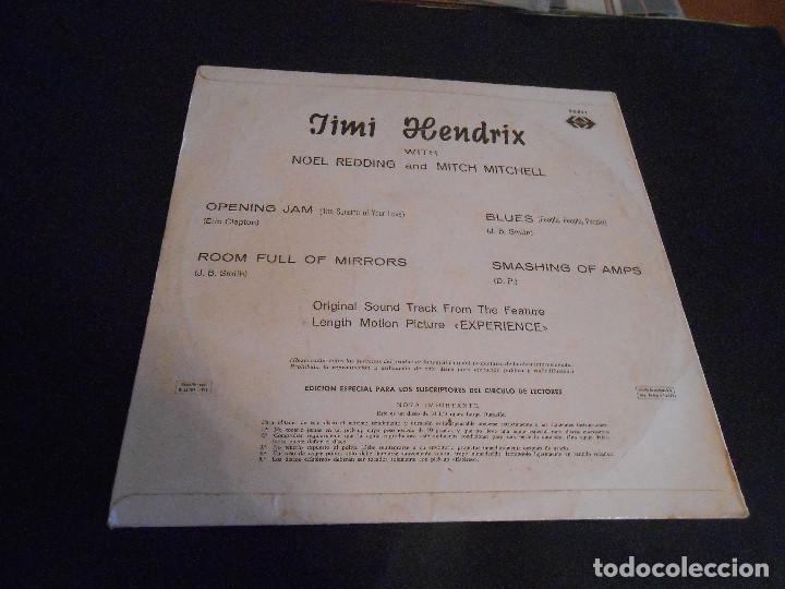Discos de vinilo: MAXI SINGLE JIMI HENDRIX WITH NOEL REDDING AND MITCH MITCHELL. 1971 - Foto 2