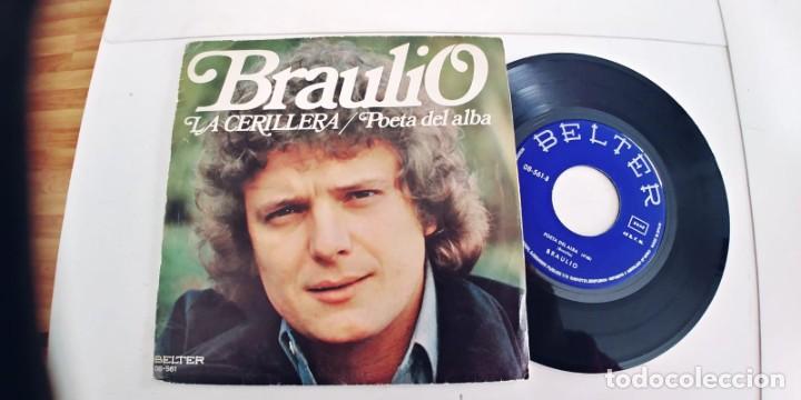 Discos de vinilo: BRAULIO-SINGLE LA CERILLERA - Foto 1