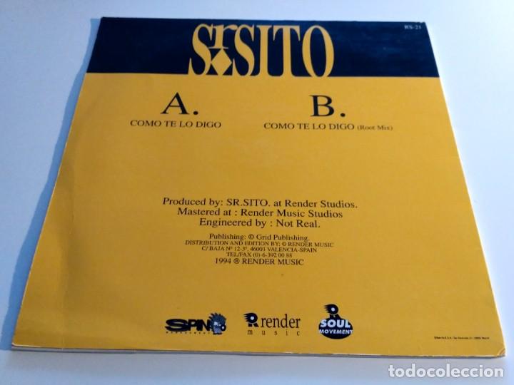 Discos de vinilo: Sr. Sito - Como Te Lo Digo? - Foto 2