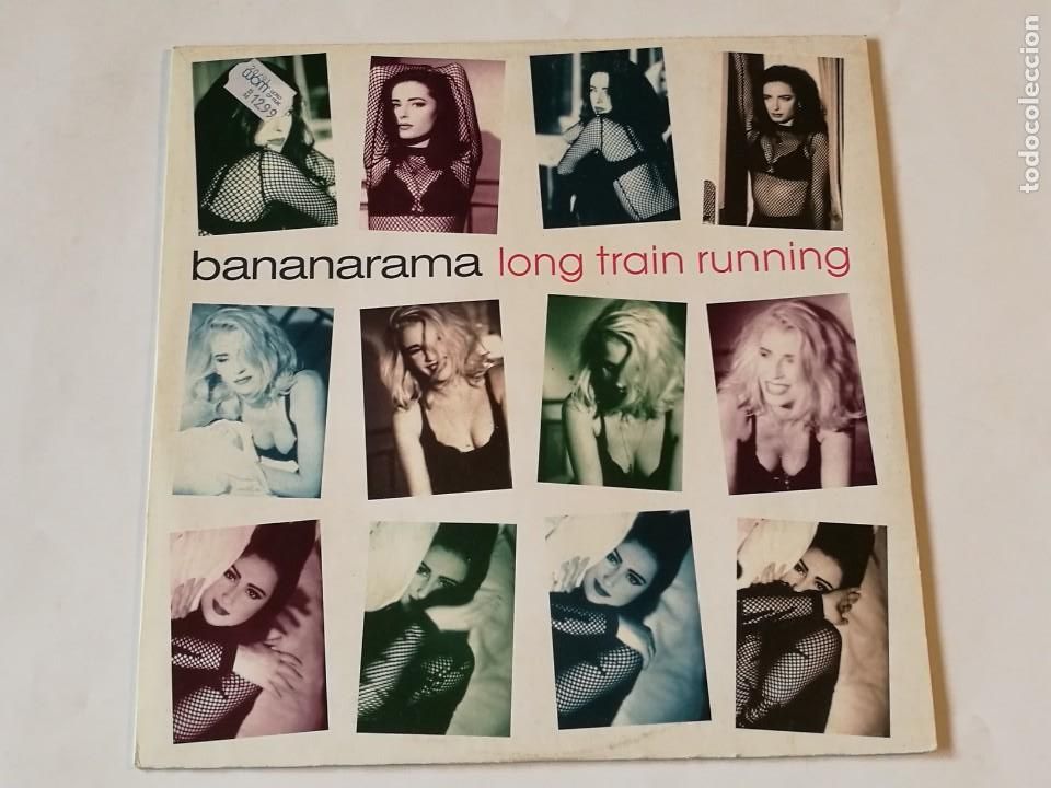 Discos de vinilo: Bananarama - Long Train Running - 1991 - Foto 1