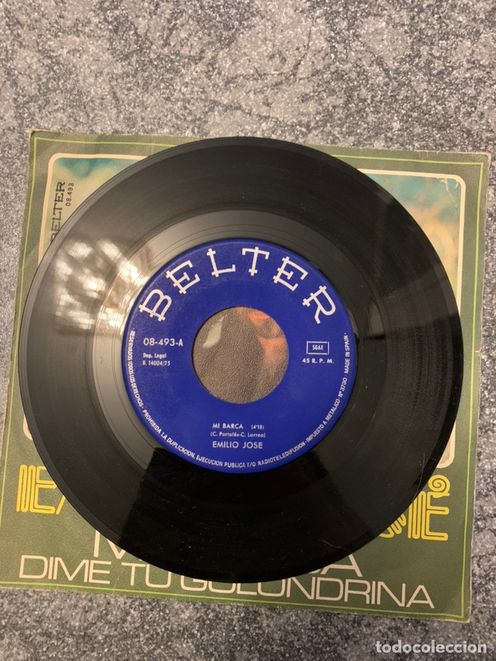 Discos de vinilo: Emilio Jose- mi barca - Foto 2