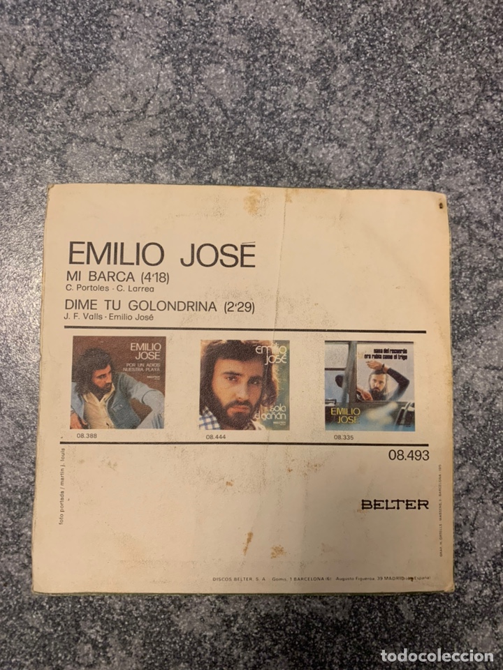 Discos de vinilo: Emilio Jose- mi barca - Foto 3