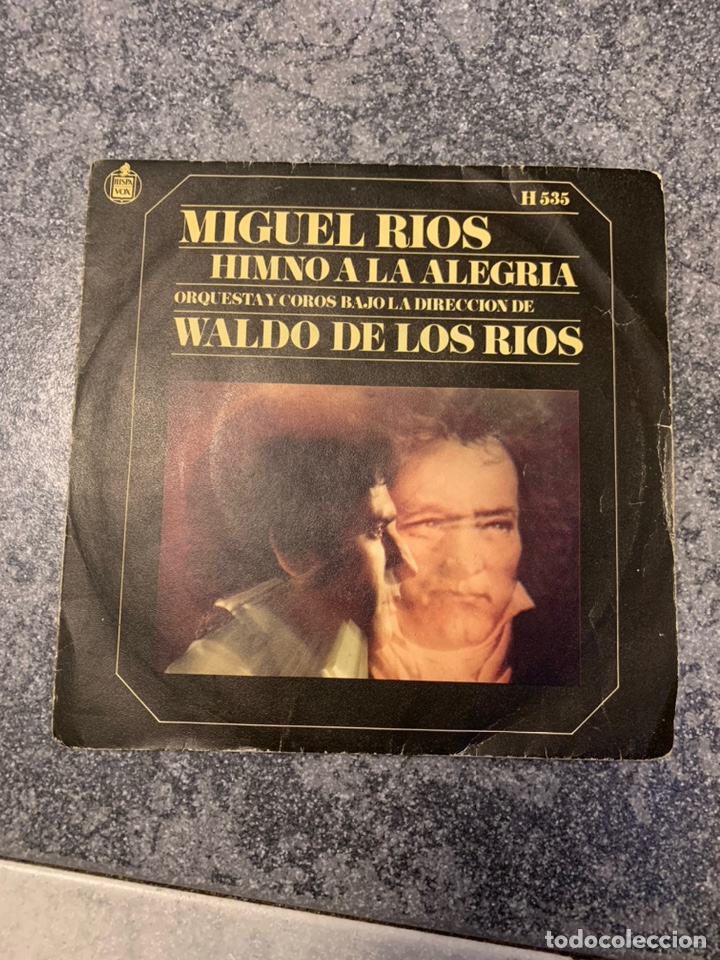 Discos de vinilo: Miguel R&iacute;os - himno de la alegria - Foto 1