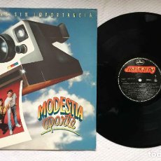 Discos de vinilo: MODESTIA APARTE (HISTORIAS SIN IMPORTANCIA) MERCURY, 1991 ¡LP ORIGINAL! ¡COLECCIONISTA!. Lote 233590685