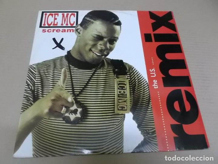 Discos de vinilo: ICE MC (MX) SCREAM (3 TRACKS) A&Ntilde;O 1990 - Foto 1