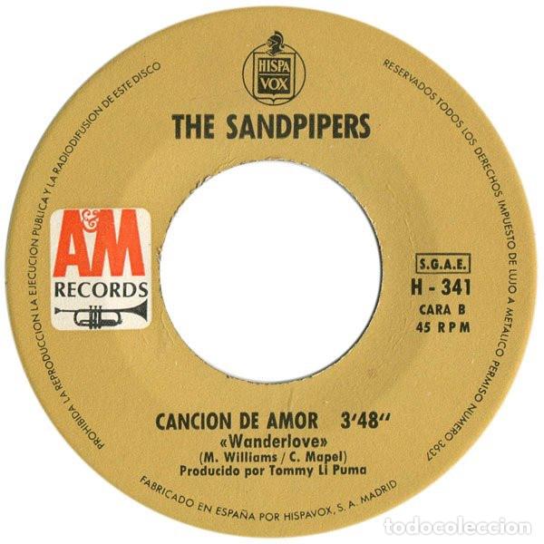 Discos de vinilo: Ojos De Espa&ntilde;a - The Sandpipers - Foto 4