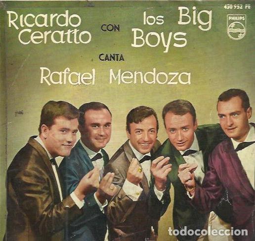 Disques de vinyle: Isla De Amor / Un Cigarrillo En la Noche / Bahia De Mallorca / Alicante - Ricardo Ceratto Con Los Bi