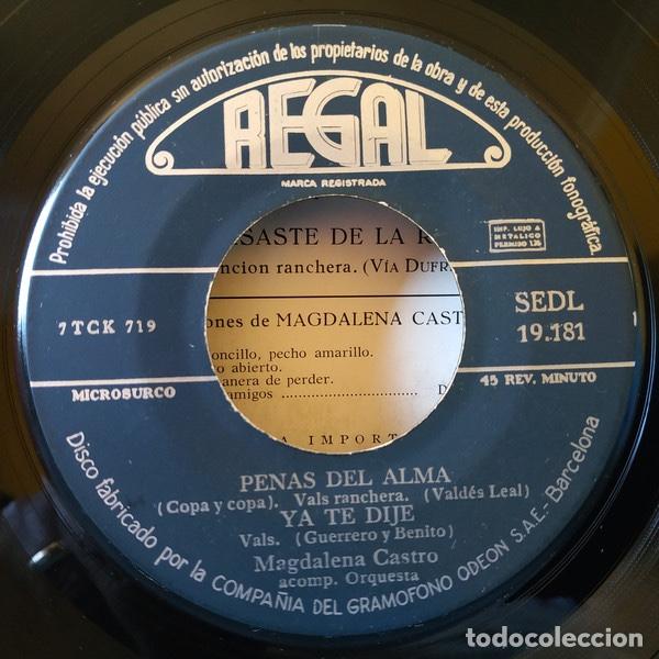 Discos de vinilo: La Voz Calida - Magdalena Castro - Foto 3