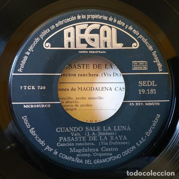 Discos de vinilo: La Voz Calida - Magdalena Castro - Foto 4