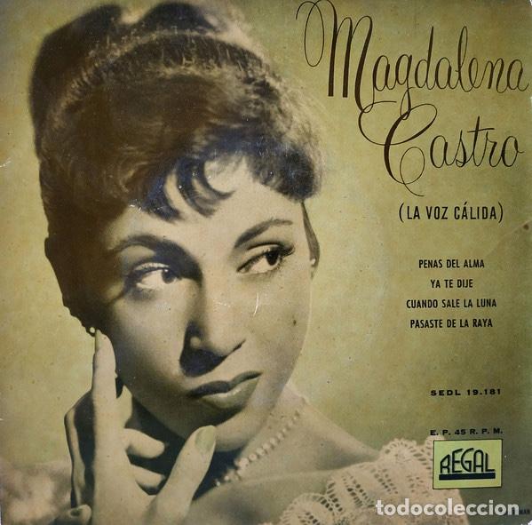 Discos de vinilo: La Voz Calida - Magdalena Castro - Foto 1