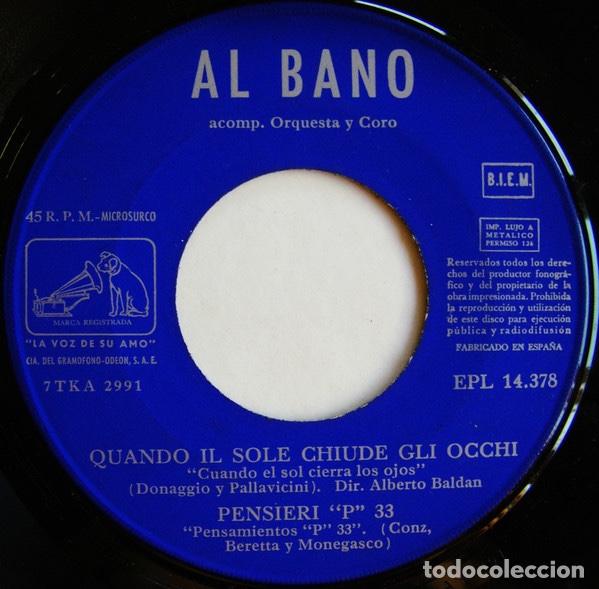 Discos de vinilo: Nel Sole - Al Bano Carrisi - Foto 3