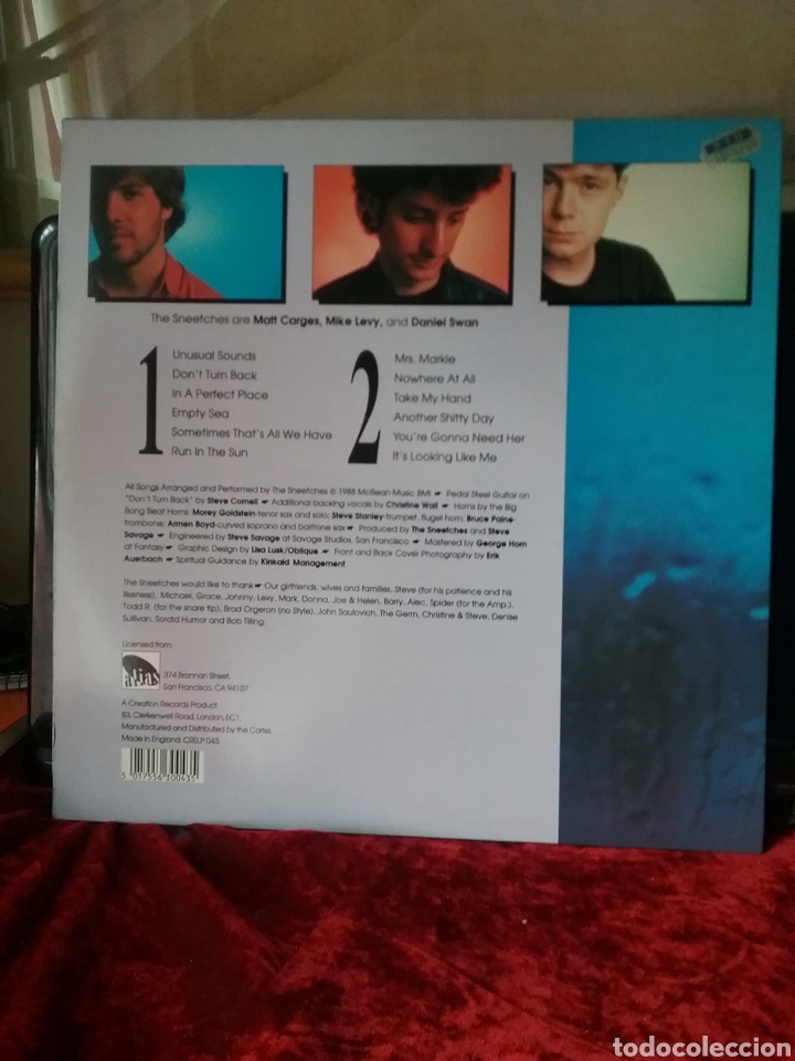 Discos de vinilo: THE SNEETCHES 1989 ALIAS RECORDS - Foto 2