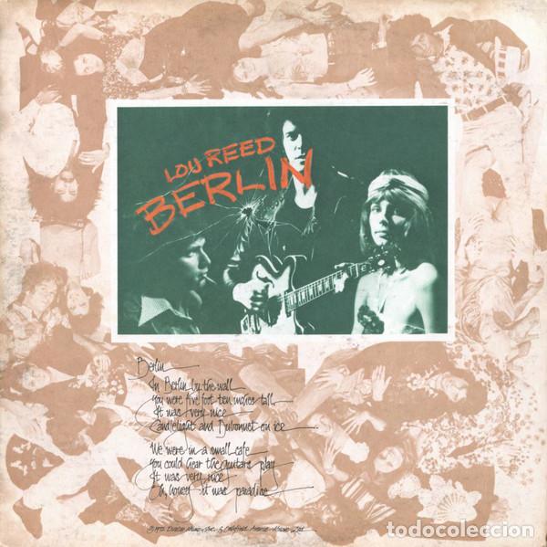 Discos de vinilo: LOU REED Berlin (LP) - Foto 1