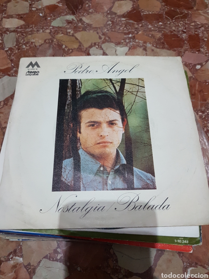 Discos de vinilo: PEDRO ANGEL Nostalgia Balada - Foto 1