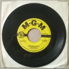 Discos de vinilo: FRANK SANDY & THE KING'S MEN. TARRENTELA ROCK/ SOMEBODY LOVES ME. MGM, USA 1958 SINGLE