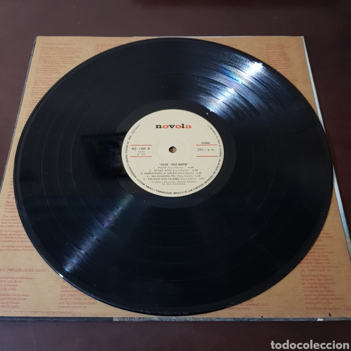Discos de vinilo: PACO MARTIN - VOLAR - Foto 8