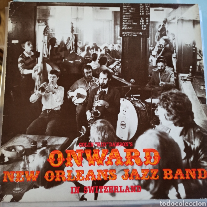 Disques de vinyle: Onward New Orleans Jazz Band in Switzerland (Onward - CKD 4, US)