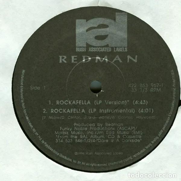 Discos de vinilo: Redman - Rockafella - Vinilo - Foto 1