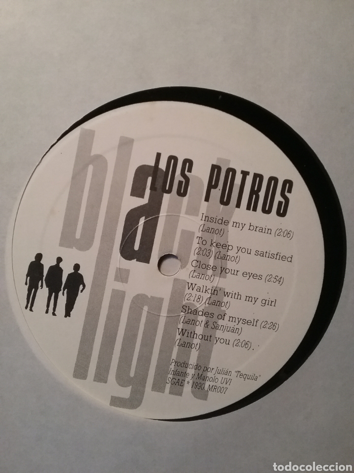Discos de vinilo: LOS POTROS 1990 MUNSTER RECORDS - Foto 4