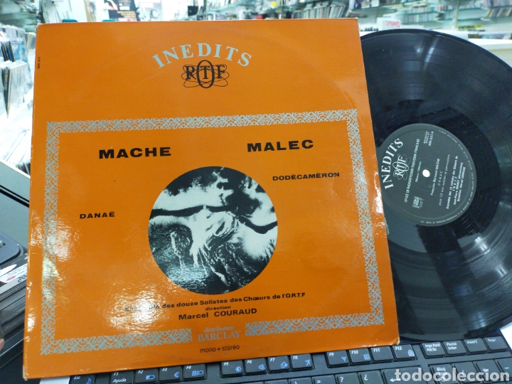 Discos de vinilo: Mach&eacute; malec lp D&aacute;nae / dodecameron Francia 1971 - Foto 1