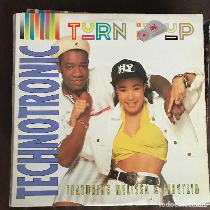 Discos de vinilo: TECHNOTRONIC - TURN IT UP - 12 MAXISINGLE MAX 1990 - Foto 1