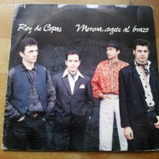 Discos de vinilo: REY DE COPAS - MORENA,COGETE AL BRAZO,UN ALIADO EN EL INFIERNO - SINGLE DRO 1990. Lote 233891225