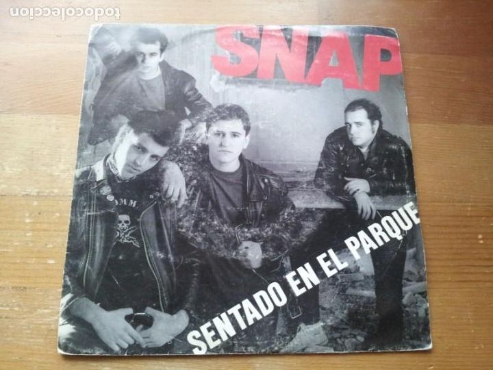 Discos de vinilo: snap - sentado en el parque, todos los chicos - single ariola 1990 - Foto 1