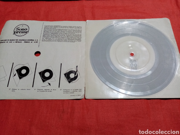 Discos de vinilo: Discoflex CBS - &Eacute;xitos de Frankie Laine - single 1963 - Foto 2