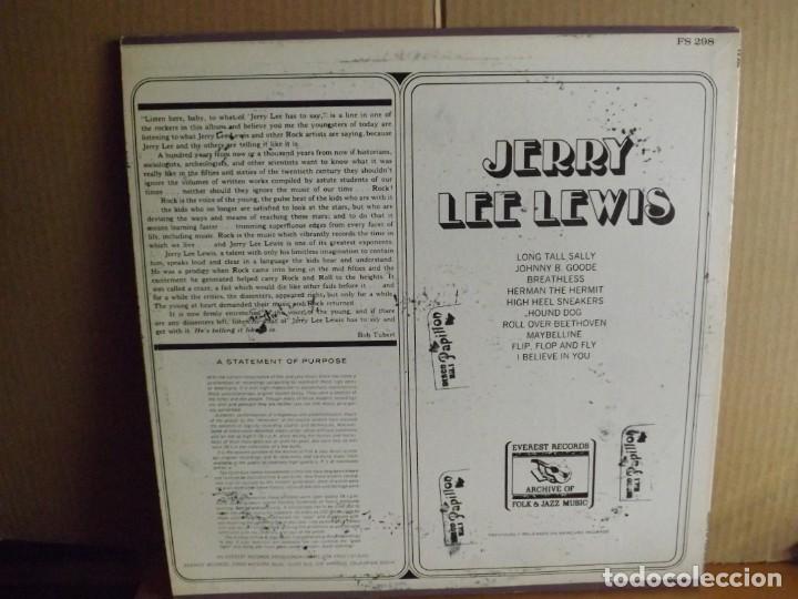 Discos de vinilo: JERRY LEE LEWIS ---- EVEREST RECORDS - Foto 2