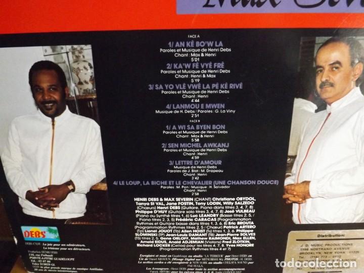 Discos de vinilo: HENRI DEBS --- ARTISTE INVITE MAX SEVERIN - Foto 2