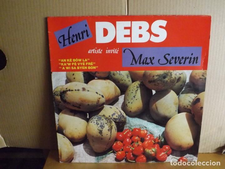 Discos de vinilo: HENRI DEBS --- ARTISTE INVITE MAX SEVERIN - Foto 1