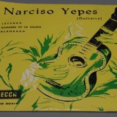 Discos de vinilo: NARCISO YEPES . LEYENDA RUMORES DE LA CALETA ALBORADA. Lote 233955170