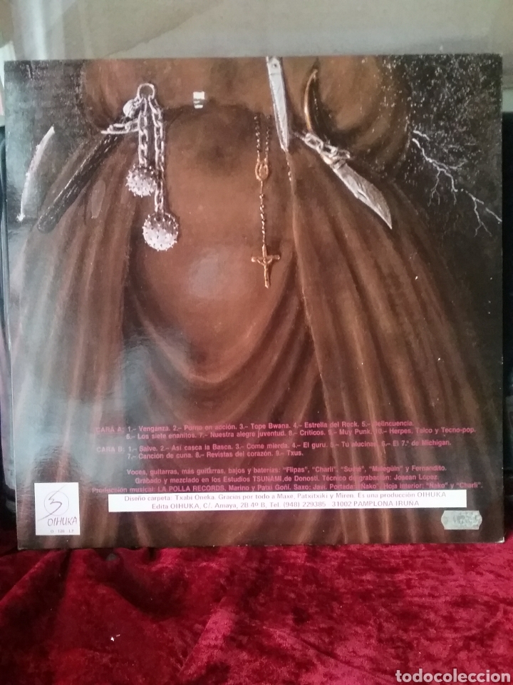 Discos de vinilo: LA POLLA RECORDS 1984 OIHUKA - Foto 2
