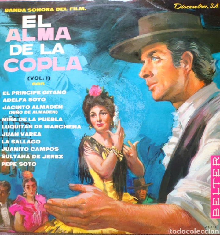 adelfa soto y príncipe gitano lp de la película - Discos Vinilos LP Flamenco, Canción Española y Cuplé en todocoleccion - 233983745