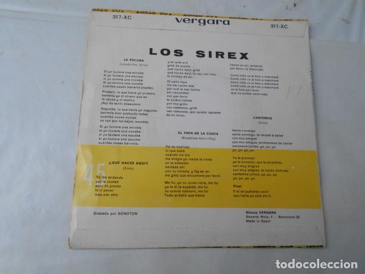 Discos de vinilo: vinilo single de los sirex - Foto 2