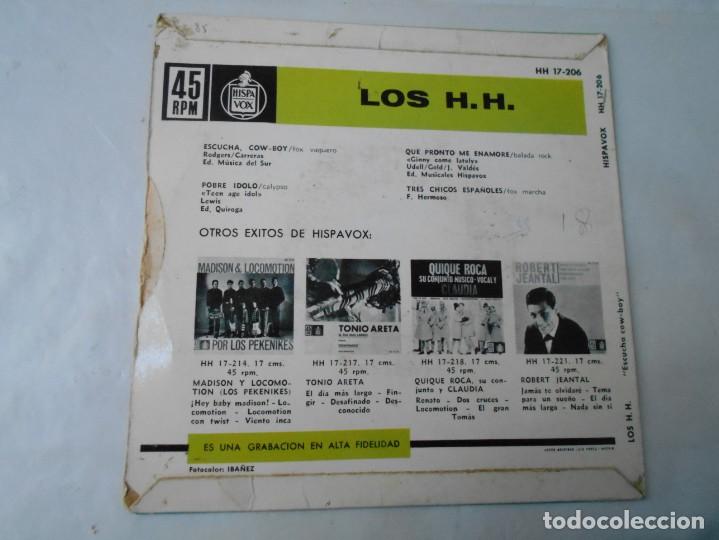 Discos de vinilo: vinilo single de los h,h - Foto 2