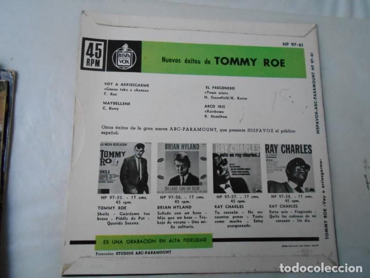 Discos de vinilo: vinilo single de tommy roe - Foto 2