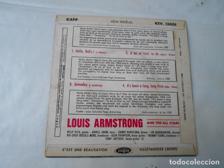 Discos de vinilo: vinilo single de louis armstrong - Foto 2