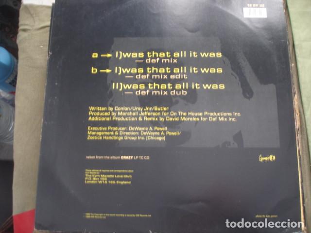 Discos de vinilo: Kym Mazelle Was That All It Was - Foto 2
