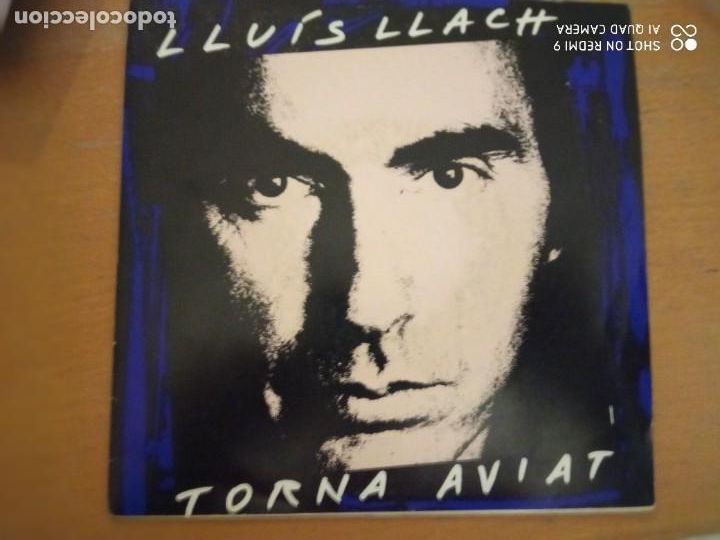 Discos de vinilo: LLUIS LLACH TORNA AVIAT SINGLE - Foto 1